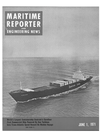 Maritime Reporter Magazine Cover Jun 1971 - 