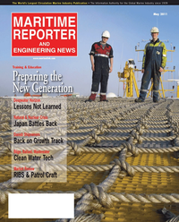 Maritime Reporter Magazine Cover May 2011 - Training & Education Edition