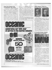 Maritime Reporter Magazine, page 14,  Jan 1971