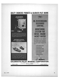 Maritime Reporter Magazine, page 11,  May 1971
