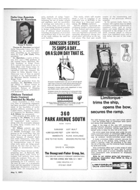Maritime Reporter Magazine, page 33,  May 1971