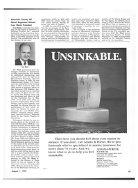 Maritime Reporter Magazine, page 21,  Aug 1978