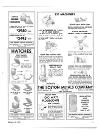 Maritime Reporter Magazine, page 53,  Feb 15, 1981