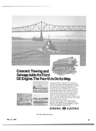 Maritime Reporter Magazine, page 21,  May 15, 1981