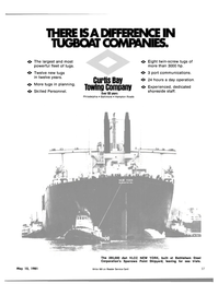 Maritime Reporter Magazine, page 25,  May 15, 1981