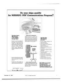 Maritime Reporter Magazine, page 3,  Nov 15, 1981