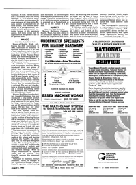 Maritime Reporter Magazine, page 35,  Aug 1983