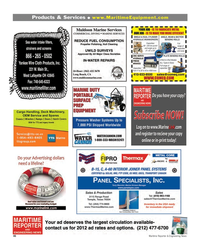 Maritime Reporter Magazine, page 46,  Dec 2011
