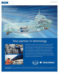 Maritime Reporter Magazine, page 3rd Cover,  Jan 2012