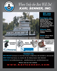 Maritime Reporter Magazine, page 4th Cover,  Jan 2012