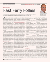 Maritime Reporter Magazine, page 8,  Jan 2015