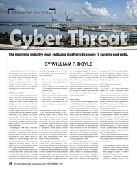 Maritime Reporter Magazine, page 26,  Sep 2017