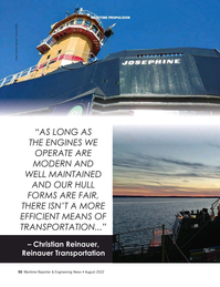 Maritime Reporter Magazine, page 50,  Aug 2022