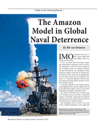 Maritime Reporter Magazine, page 22,  Nov 2022
