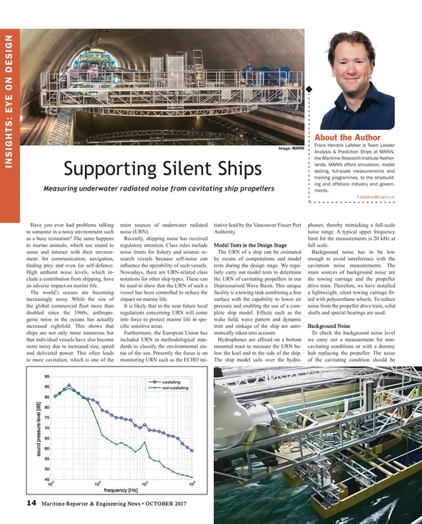 Maritime Reporter Magazine, page 14,  Oct 2017