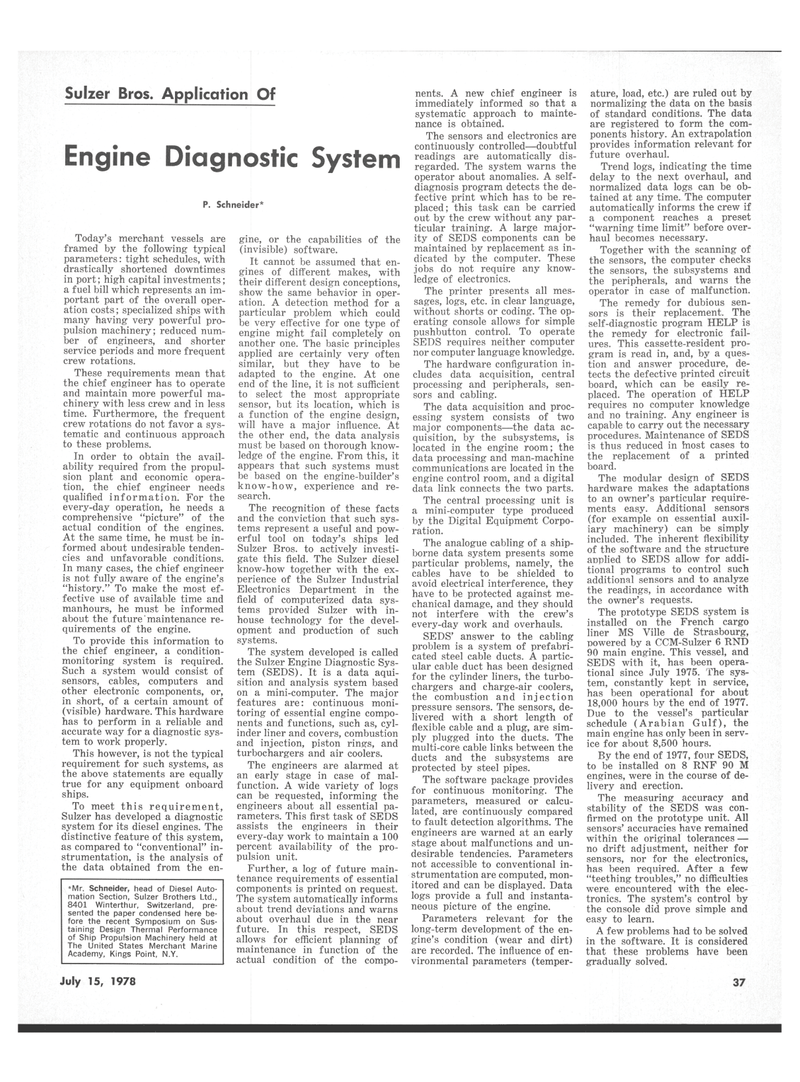 Maritime Reporter Magazine, page 35,  Jul 15, 1978