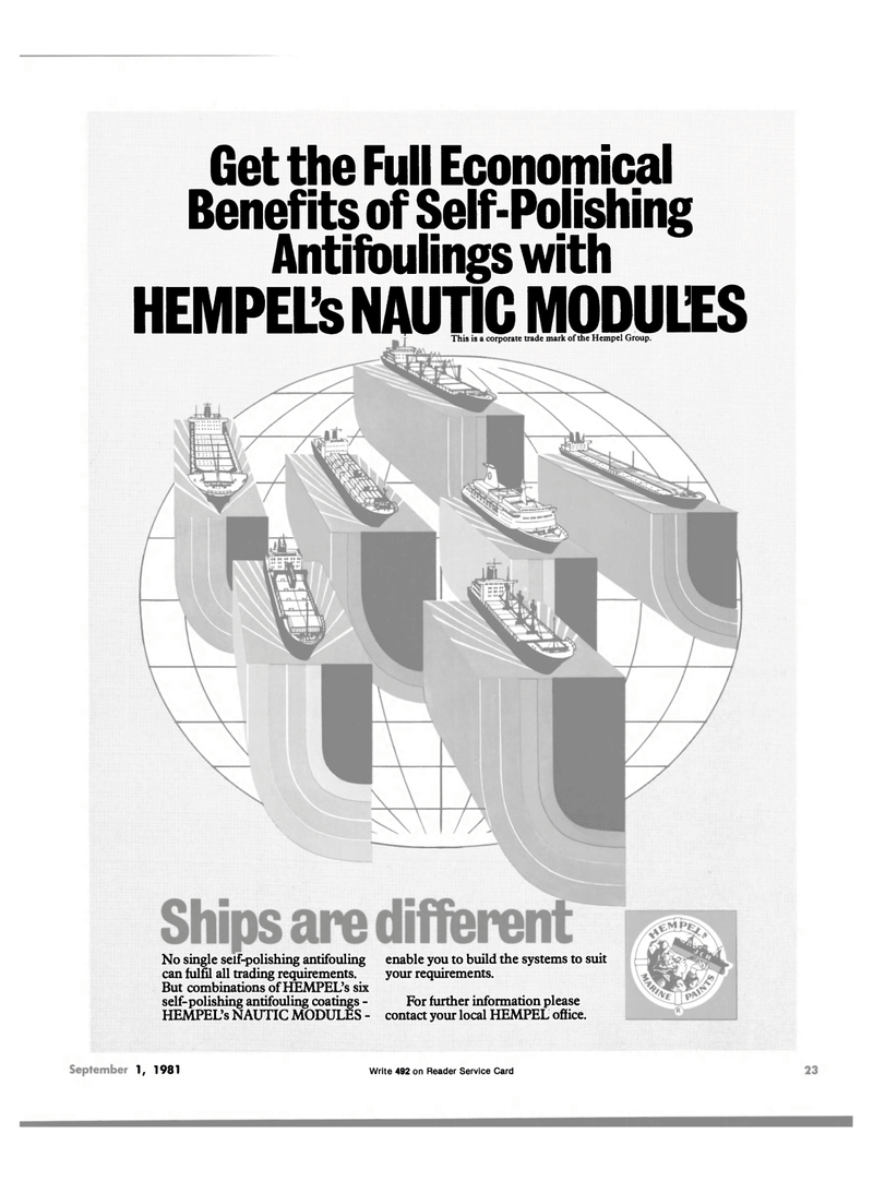 Maritime Reporter Magazine, page 21,  Sep 1981