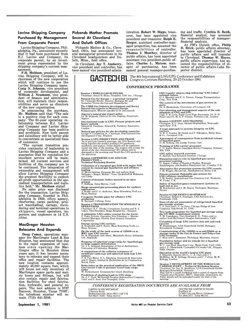 Maritime Reporter Magazine, page 51,  Sep 1981