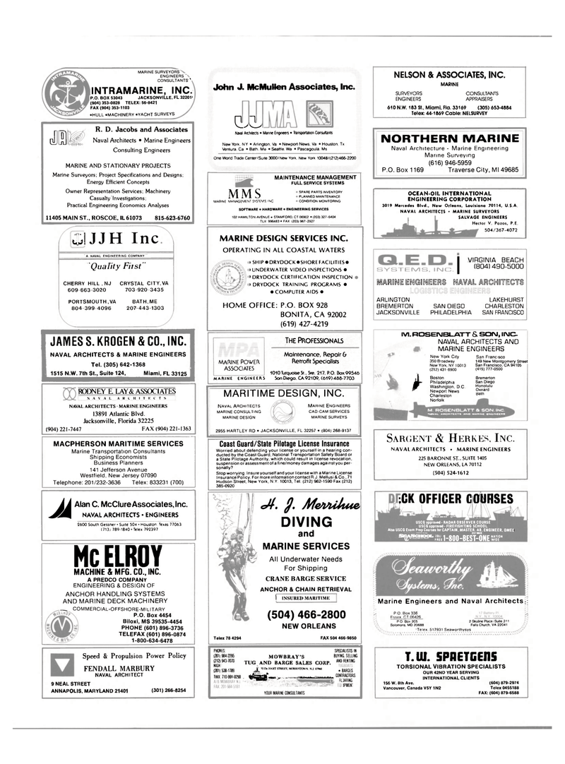 Maritime Reporter Magazine, page 48,  Jul 1989