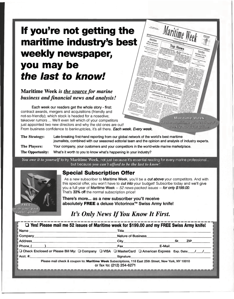 Maritime Reporter Magazine, page 111,  Apr 1998