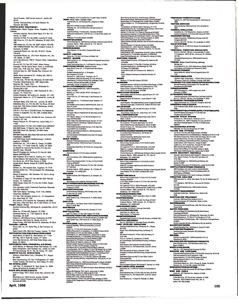 Maritime Reporter Magazine, page 119,  Apr 1998