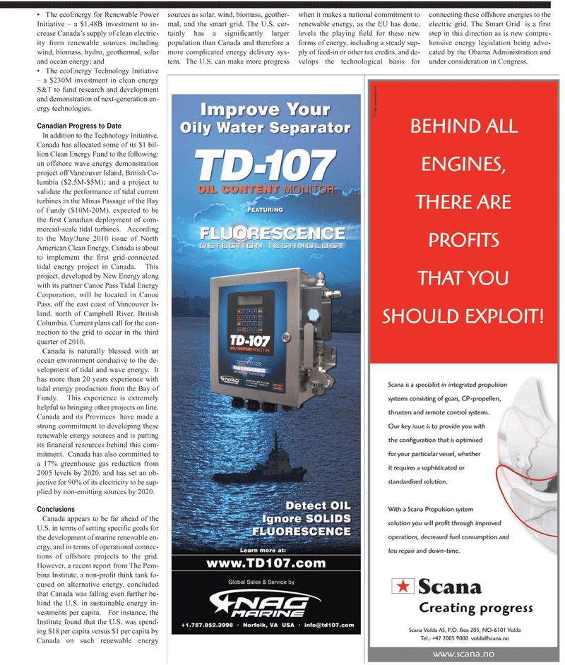 Maritime Reporter Magazine, page 21,  Jul 2010