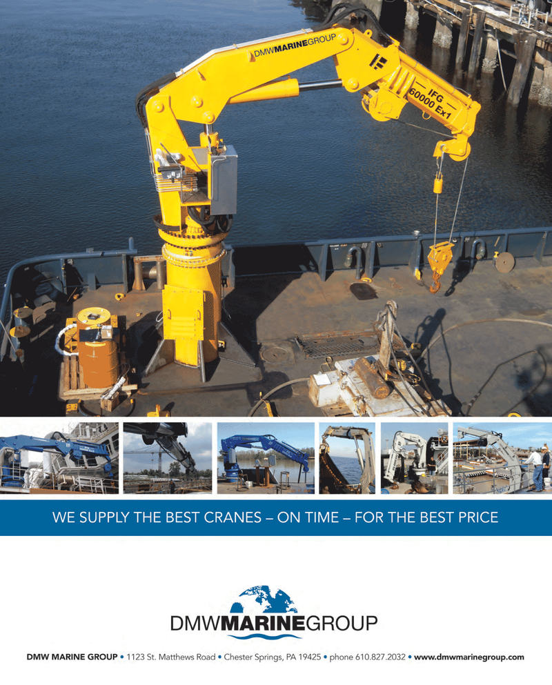 Maritime Reporter Magazine, page 5,  Aug 2013