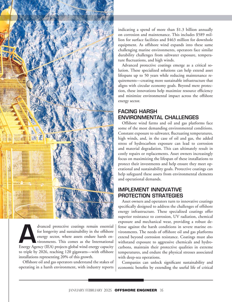 Offshore Engineer Magazine, page 35,  Jan 2025