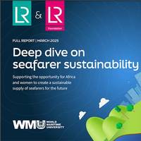 A new report highlights opportunities to make the number of seafarers more sustainable by investing in Africa's emerging talent and supporting women in maritime roles. Credit: World Maritime University